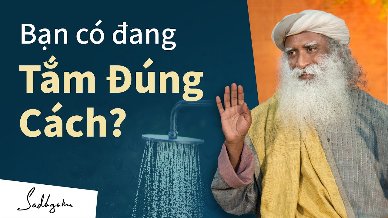 Bạn Có Đang Tắm Đúng Cách?