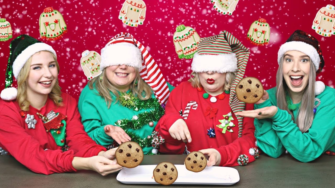 On décore des biscuits de Noël à l'aveugle avec 2e Peau! |  2FILLESORDINAIRES