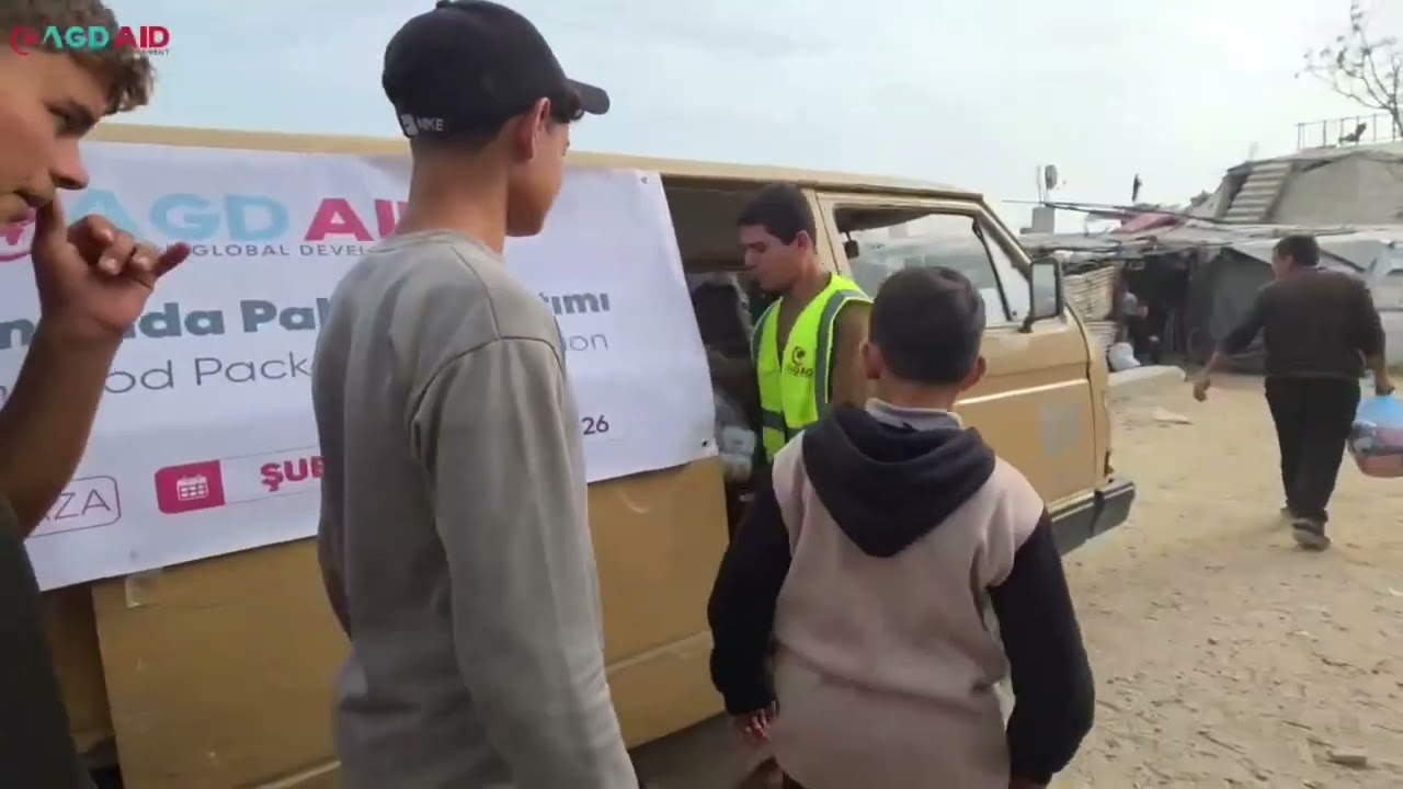 AGD AID Gazze Gıda Paketi Dağıtımı 16.02.2026