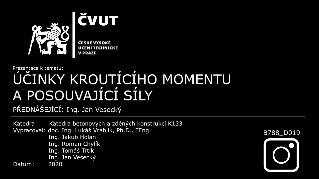 4.1✅ Účinky krouticího momentu a posouvající síly - část 1/3