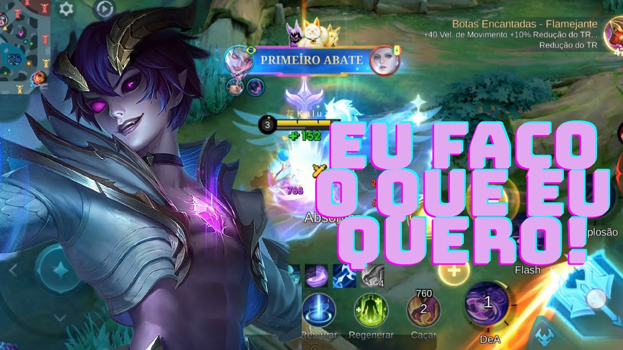 O TEMIDO PRÍNCIPE DO ABISMO! DYRROTH GAMEPLAY | Mobile Legends 
