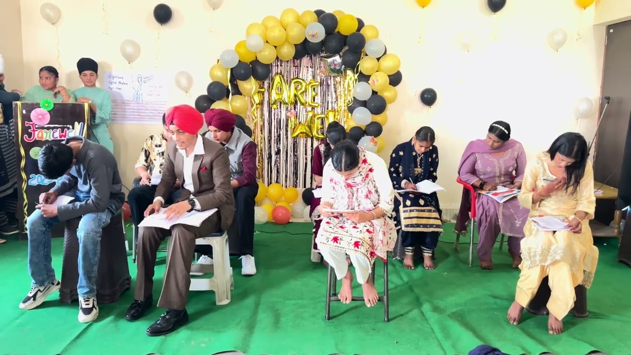 Skit by 9th class