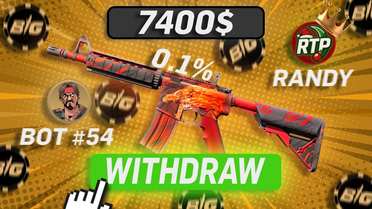 INSANE MAX WIN M4A4 HOWL PULLED  ! - BIG