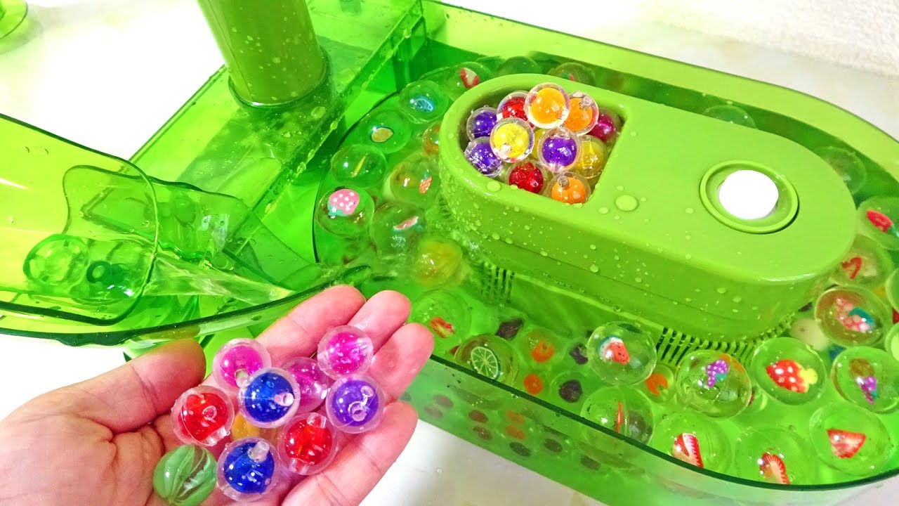 5 types of Guru Guru Somen Slider x Water Marble Run Special Video