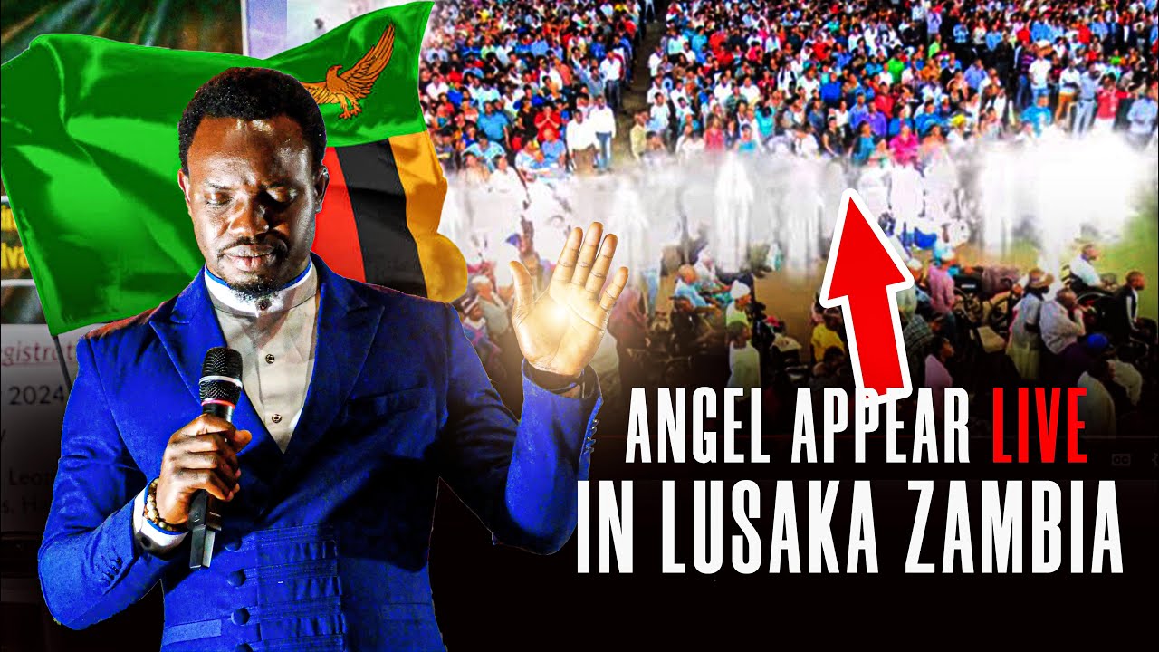 SHOCKING!!! ANGEL APPEAR LIVE IN LUSAKA ZAMBIA  #prophetpauldavid   #tbjoshua