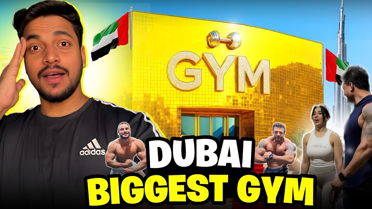 Dubai’s BIGGEST Gym?! 😱 You Won’t Believe What Bodybuilders Said | Nihal Singh Vlog in Dubai #travel