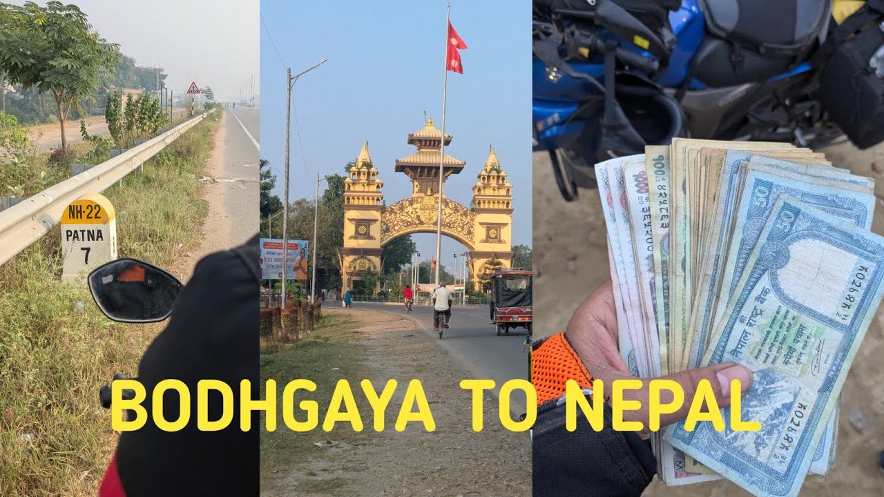 Bodhgaya To Nepal Ride With Pillion (Day 3)