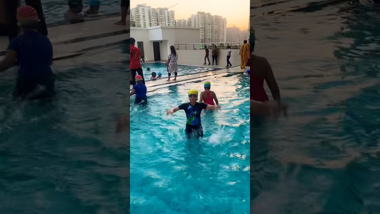 Pool masti #swimming #swimmingpool #fullmasti #shorts