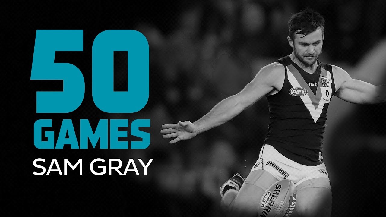 Sam Gray 50 game milestone highlights