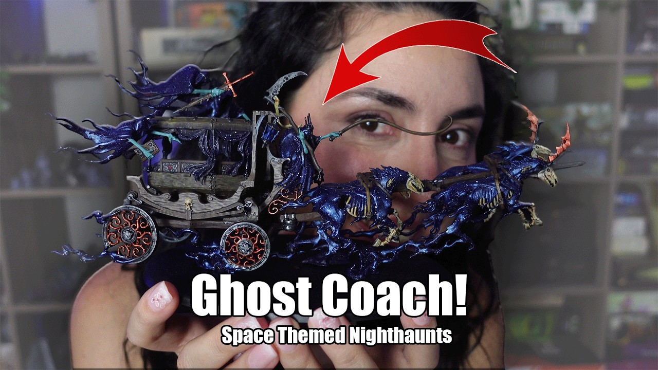 Ghost Coach - Painting My Nighthaunts Space Ghost Themed!