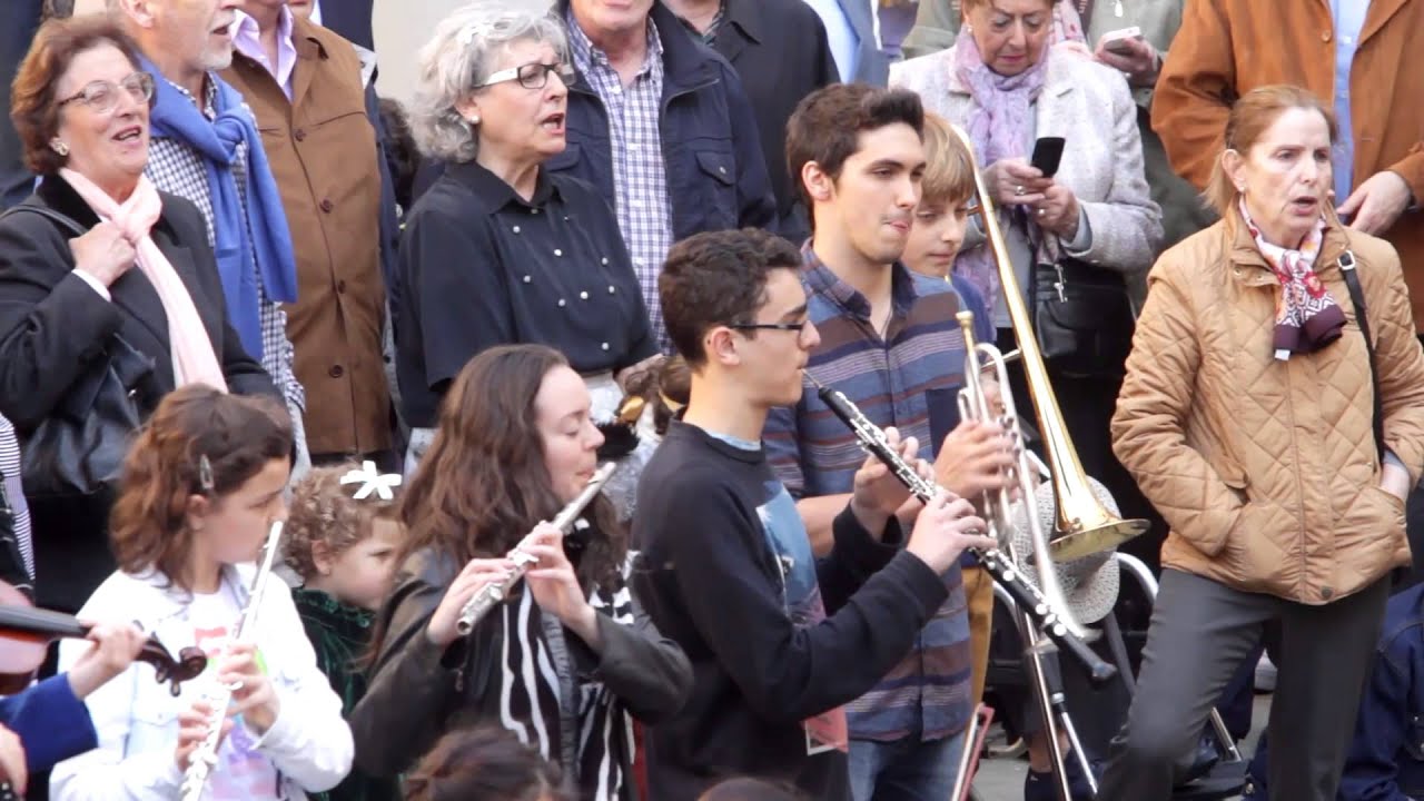 CPR Plurilingüe La Grande Obra de Atocha - Flashmob Centenario Niño de Uvas y Espigas