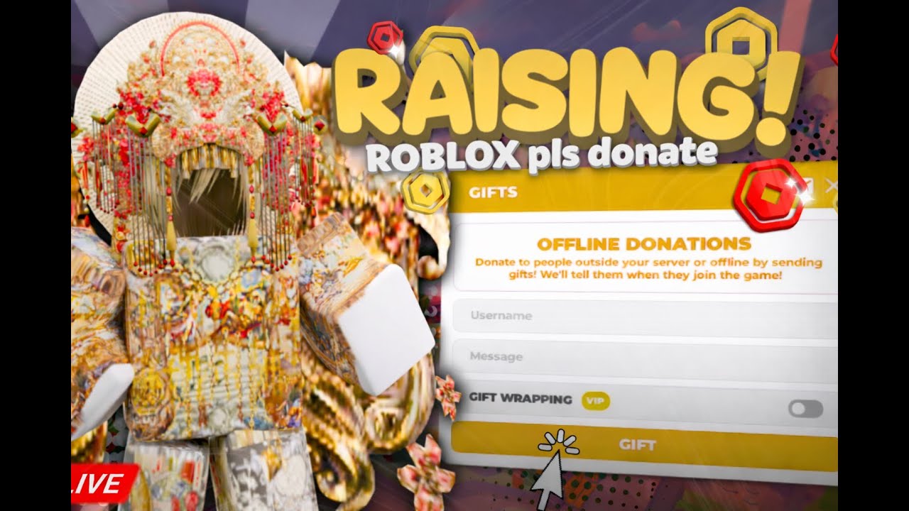 🔴 PLS DONATE  LIVE! | RAISING ROBUX  - NUKE OR 50K SUBS = FACE REVEAL! TTS ON ! (ROBLOX)