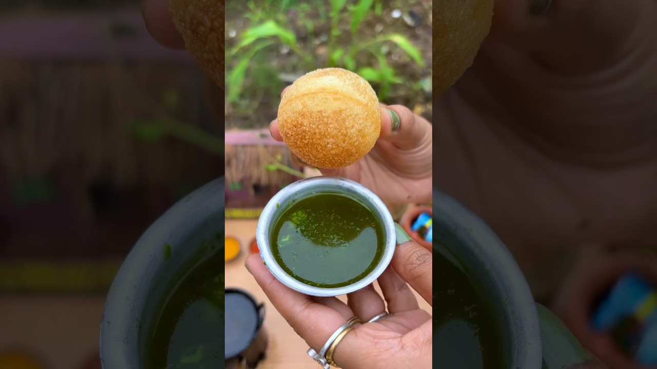 Mini Panipuri😜😋 l Miniature cooking l Golgappa 
