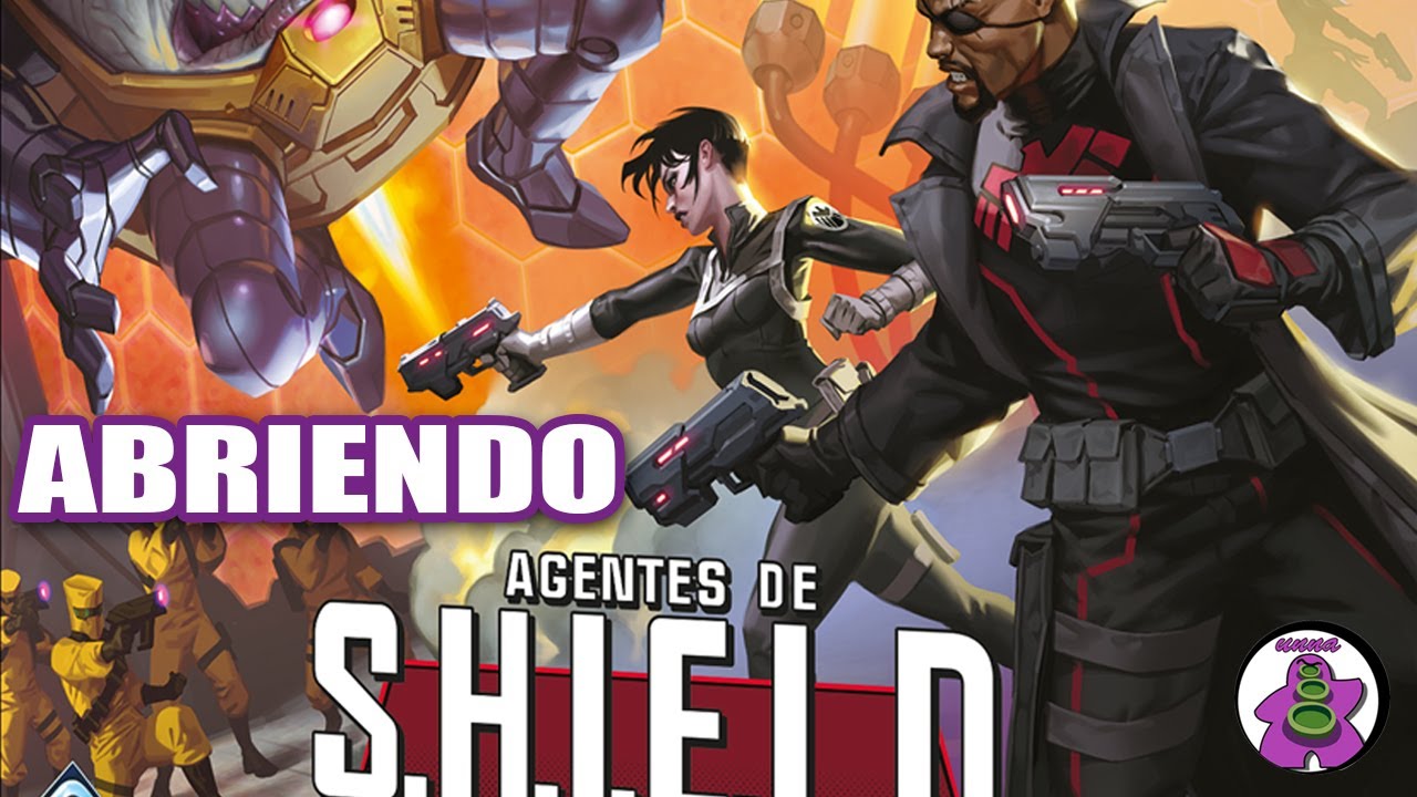 MARVEL CHAMPIONS expansión AGENTES DE SHIELD - Dentro de la Caja - Unboxing Juego de Mesa