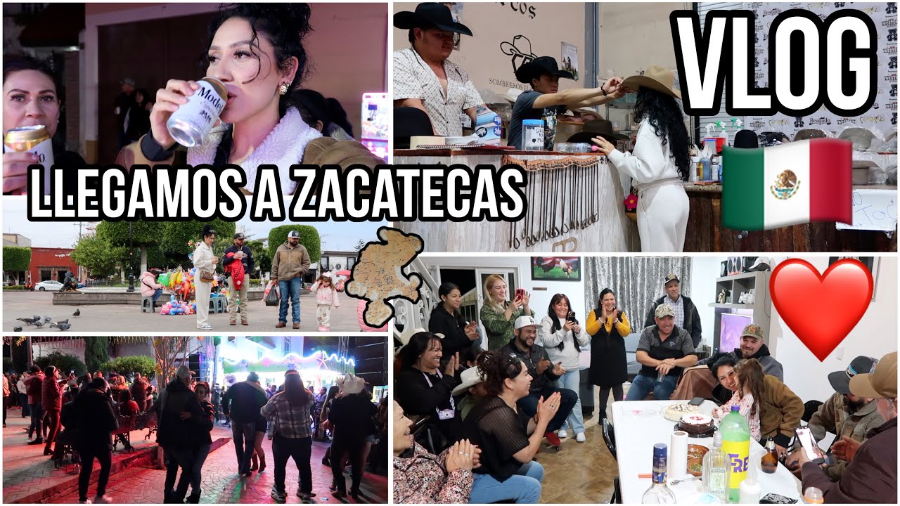 LLEGAMOS A ZACATECAS CON MI FAMILIA! + 🇲🇽 PREPARENSE PARA LA PARRANDA!!