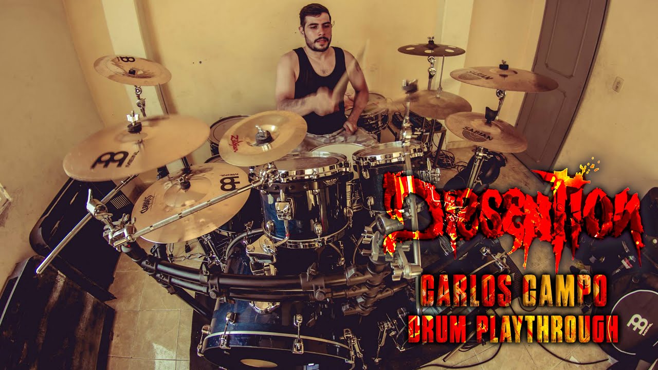 Bater/Colombia: Carlos Campo Drum Playthrough / Dissention - A Possible Future. #batercolombia