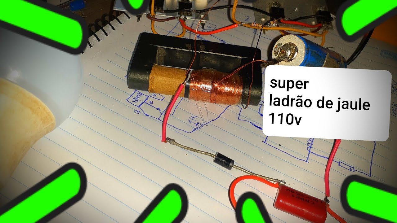 Montagem do super  Ladrão de jaule de 110v