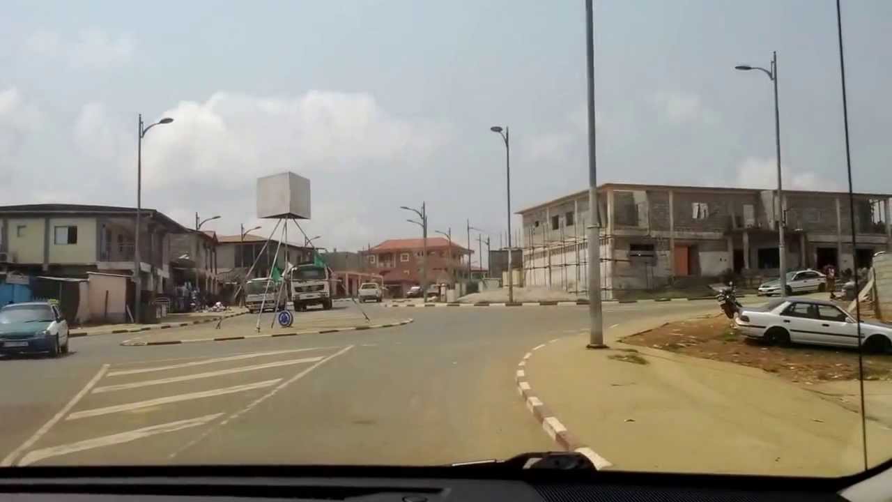 Driving around Mongomo Equatorial Guinea