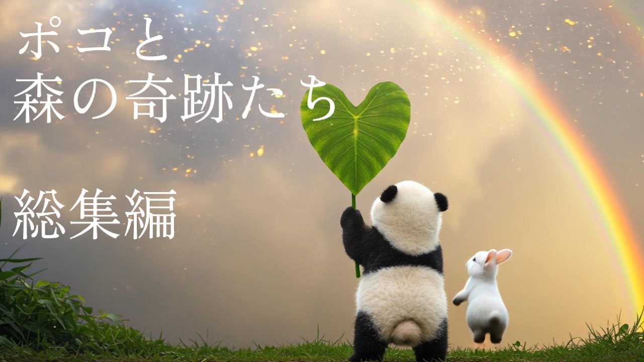 【癒し動画】🌿✨ ポコと森の奇跡たち 総集編 ✨🌿 #癒し #寝かしつけ #子パンダ #cuteanimals
