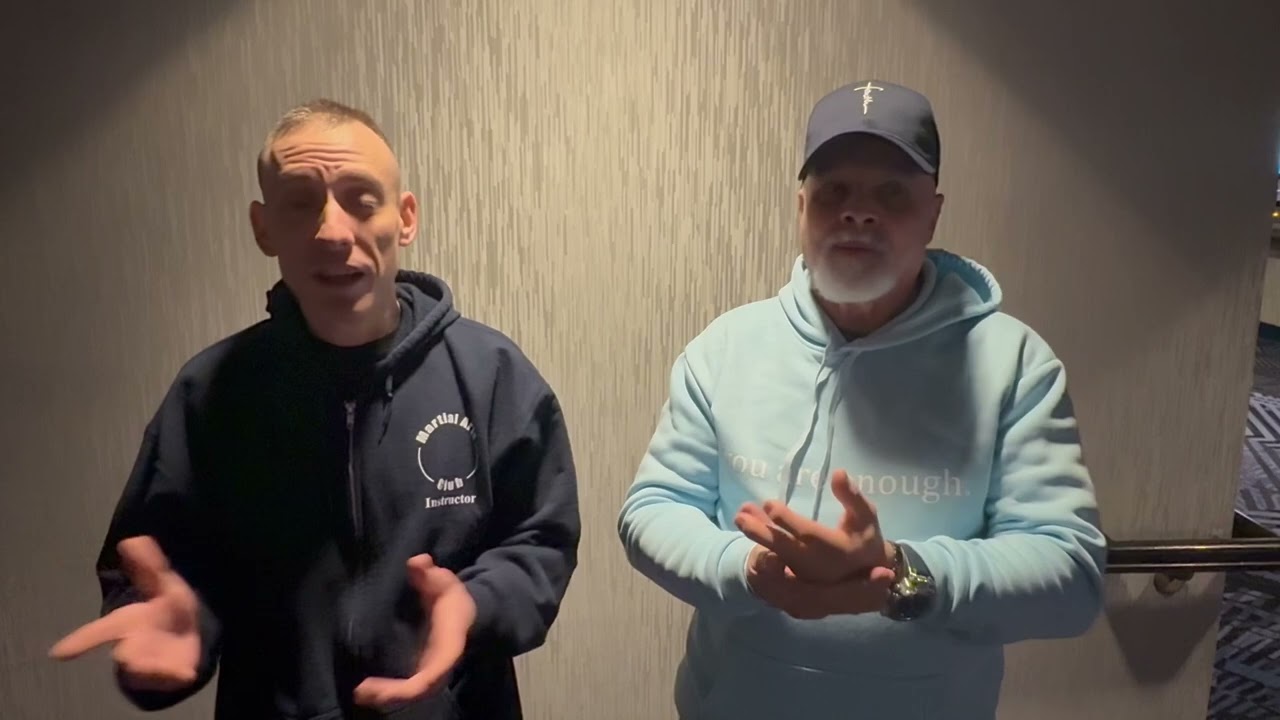 Michael Livschitz and Nikko Gutierrez at the 25th Annual Action Martial Arts Mega Weekend