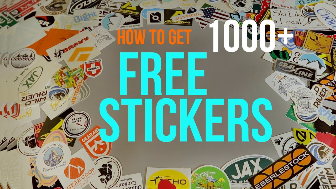 How to get FREE STICKERS + companies to ask 2019
