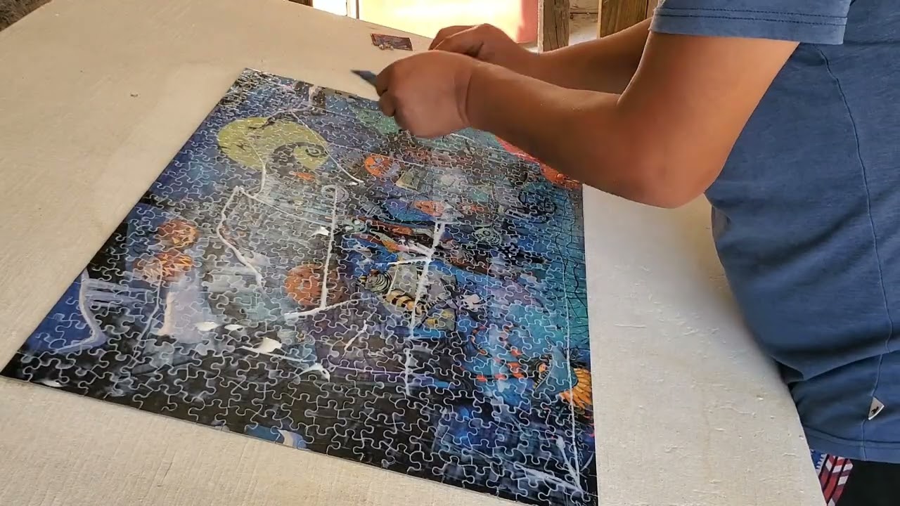Como pegar un rompecabezas o puzzle de la manera más facil