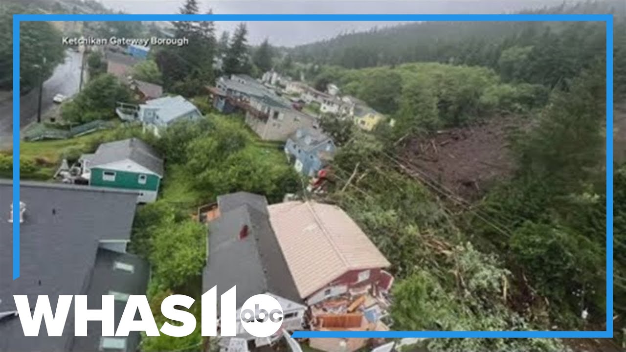 Alaska landslide kills 1 person and injures 3 in Ketchikan, authorities say