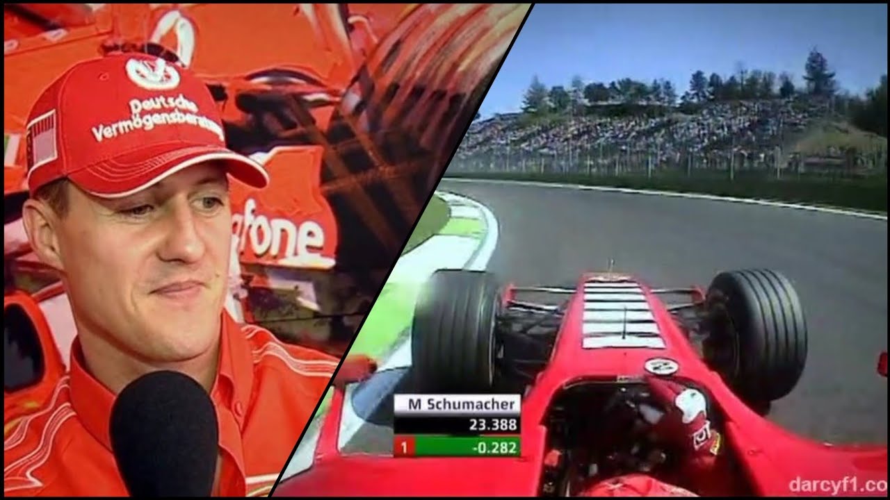 Onboard Lap of Imola with Michael Schumacher Commentary
