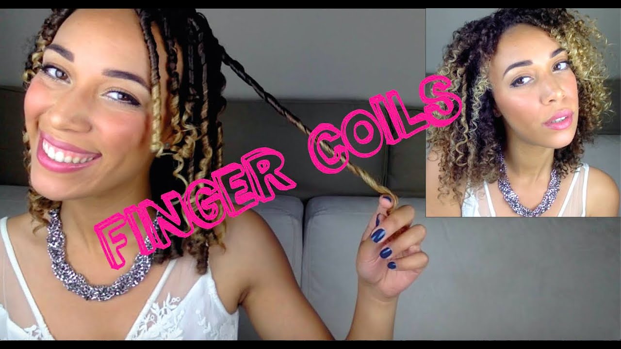 Finger coils - JOLIES BOUCLES en PLEINE SANTE !