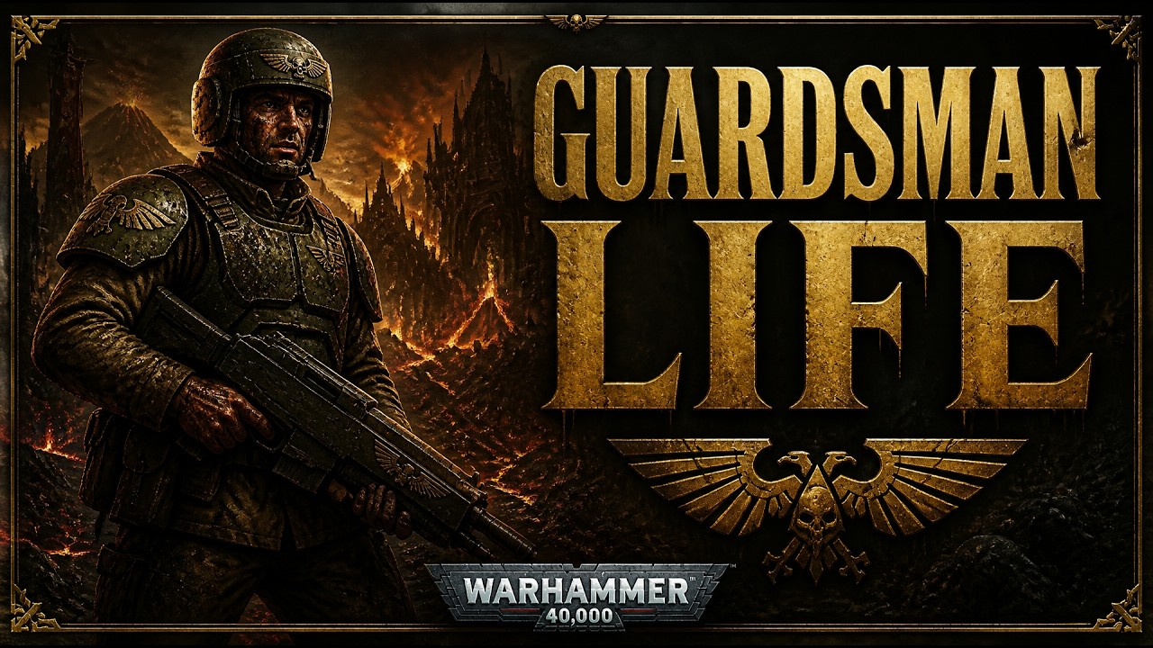 The CRUEL Life of a Guardsman on a Lava Planet | Warhammer 40K Lore