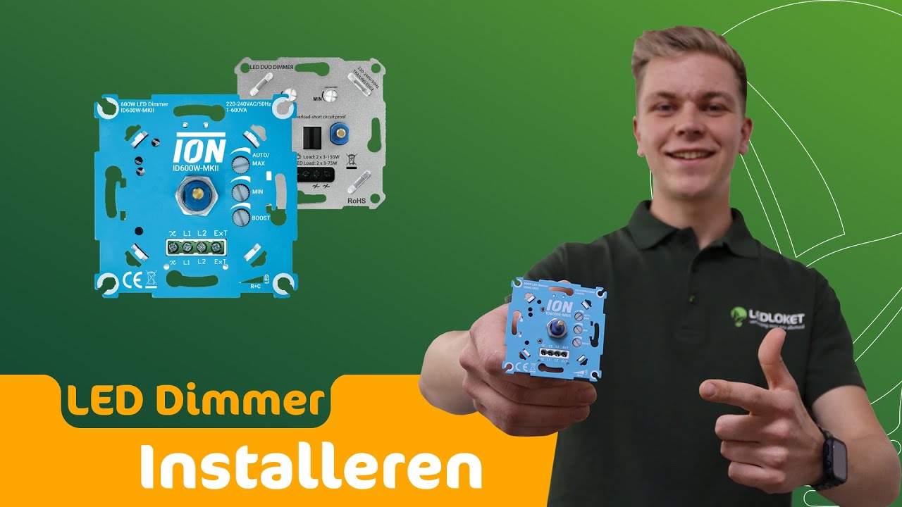 Hoe installeer ik een LED Dimmer? | LedLoket legt uit