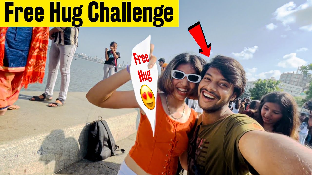 Free Hugs Challenge on Random Public😍 - Social Experiment #freehugchallenge
