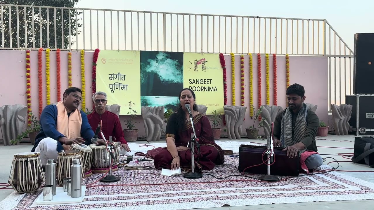 Raag Puriya Dhanashree and Holi songs Dr. Ragini Sarna of Shilpayan Varanasi Tabla Pankaj Rai 3Mar26