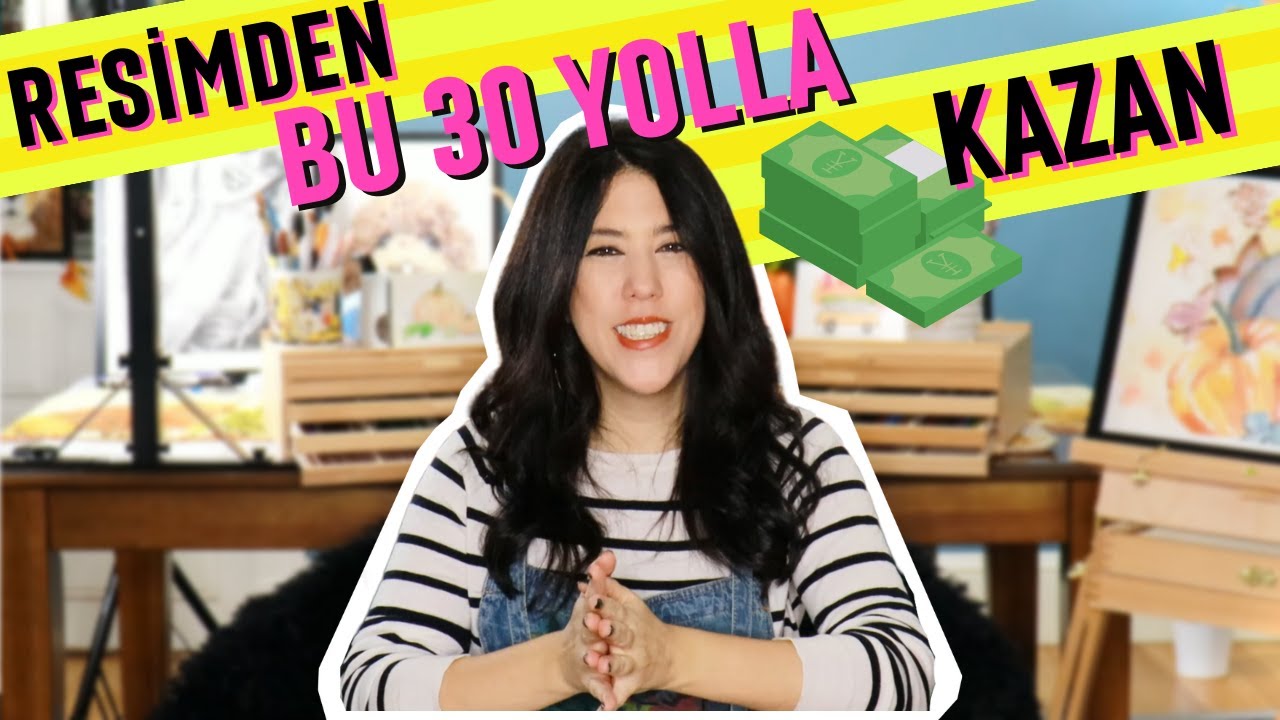 Ressamlar İçin 30 GELİR OLANAĞI Challenge -1.GÜN! 