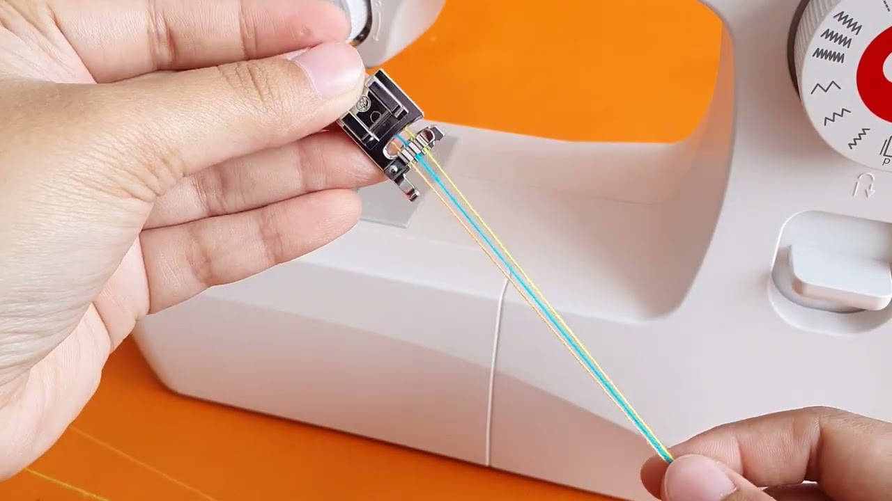 Cara Menggunakan Cording Foot