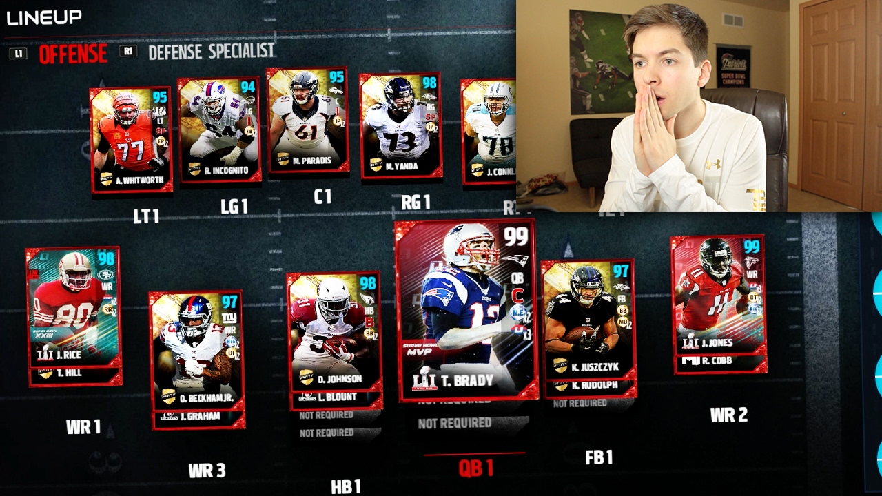 NEW 99 OVERALL PICKUP!!  ROAD TO THE SUPER BOWL #2 - MADDEN 17 ULTIMATE TEAM