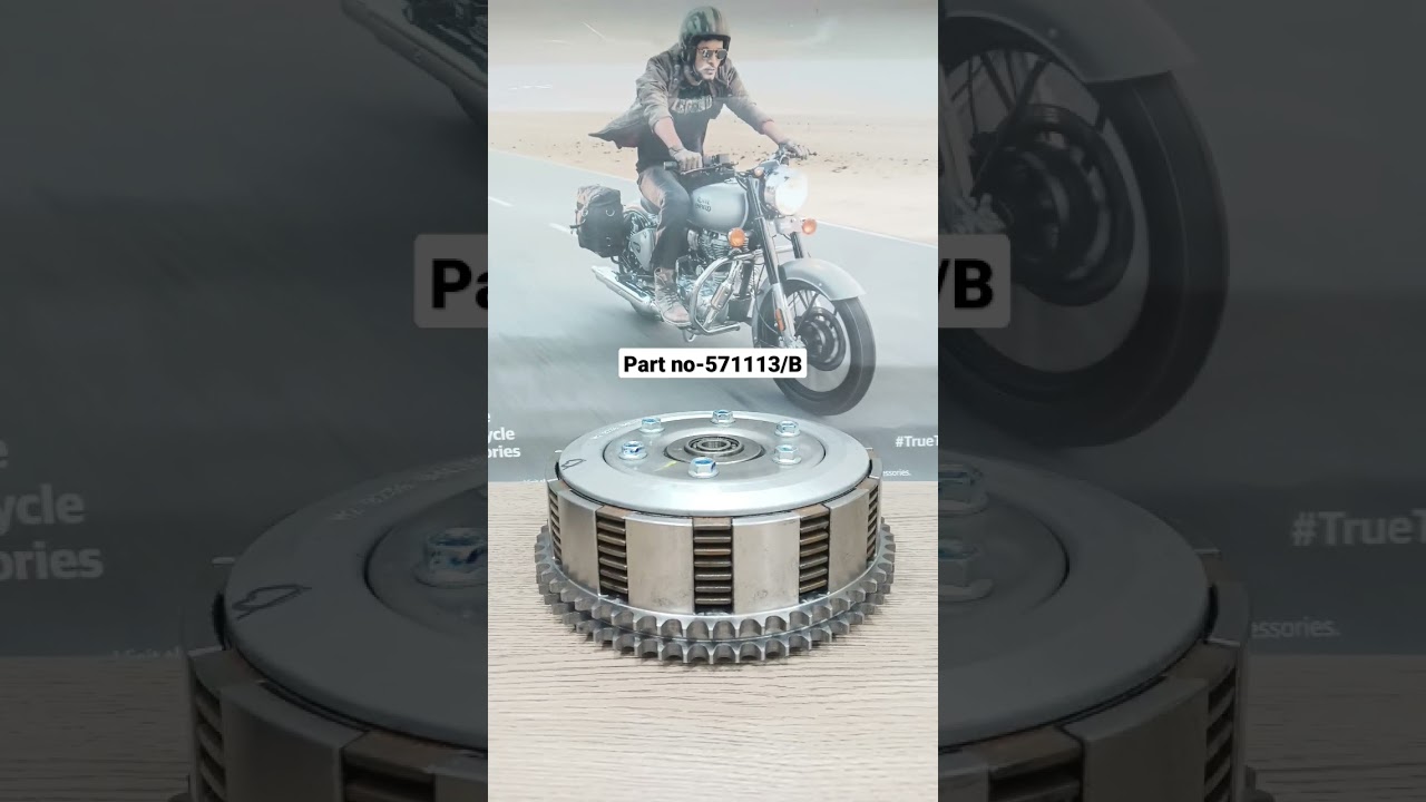 Royalenfield clutch assembly Classic 500 part no-571113/B #youtubeshort #likes #clutch #rider #500