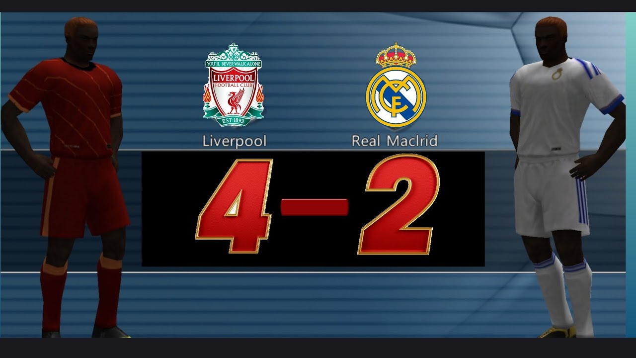 Liverpool FC-Real Madrid World Soccer League Gameplay 