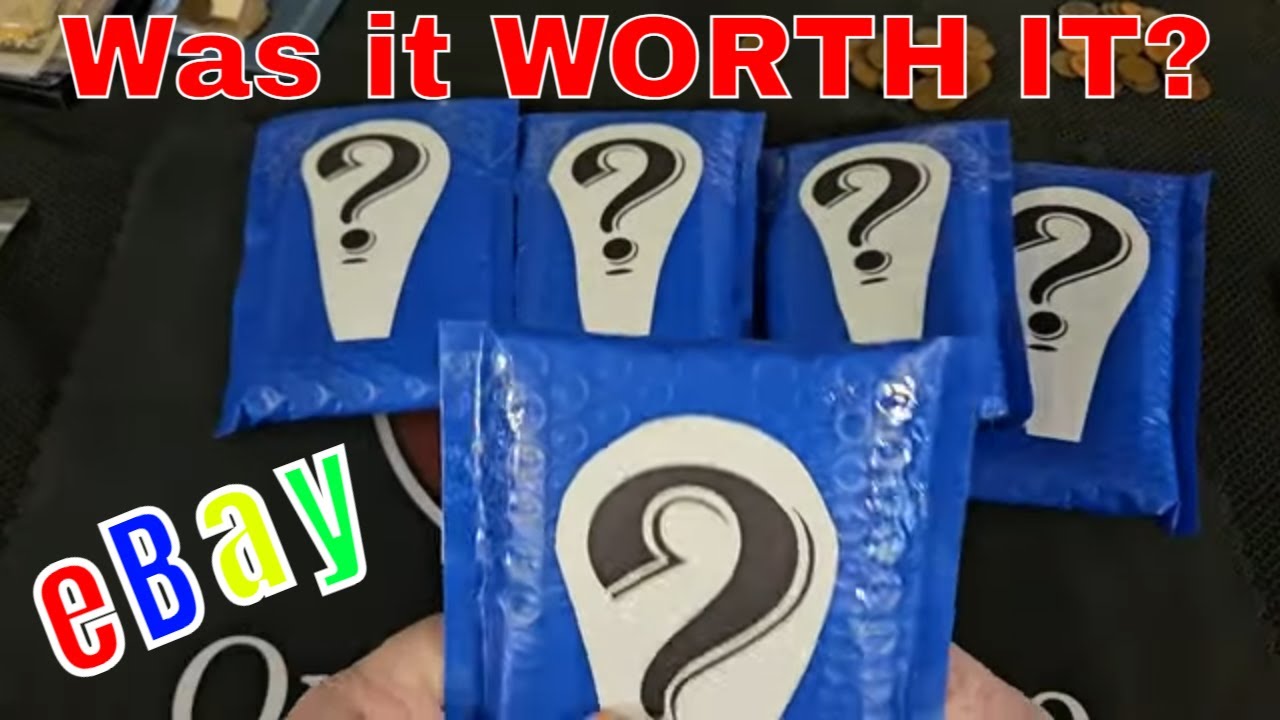 Дешевый набор для сбора таинственных монет на eBay. Поэтому я купил 5 штук! #coinsnobz #ebaymyste...