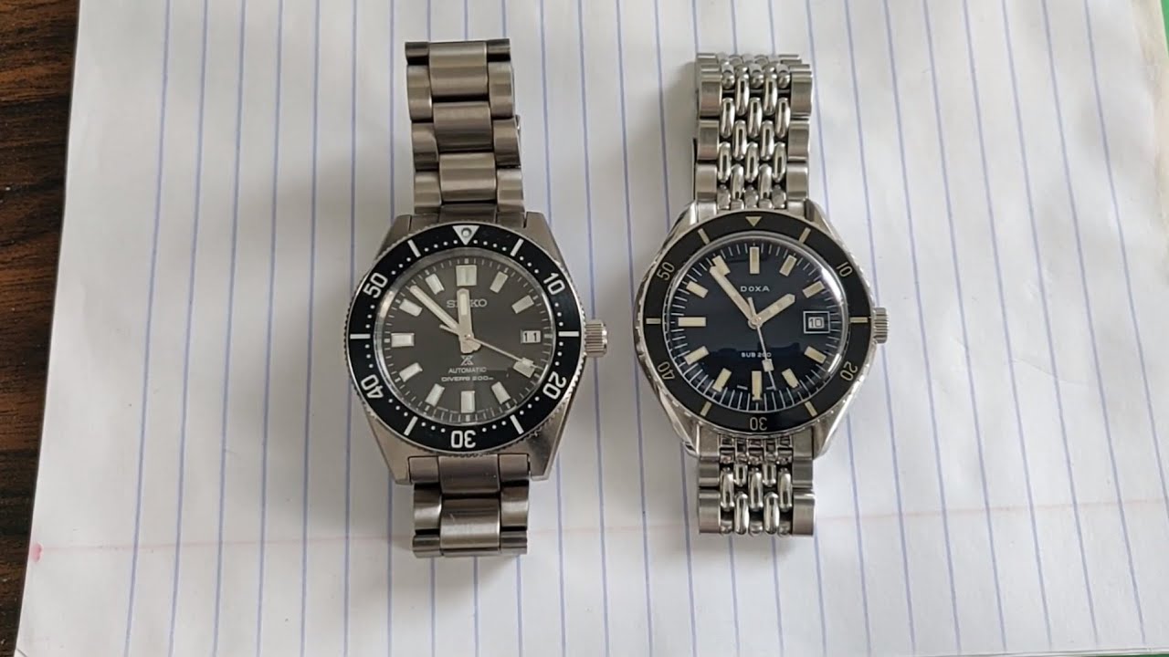 Battle of the $1000+ Divers: Seiko SPB143 vs. DOXA Sub 200
