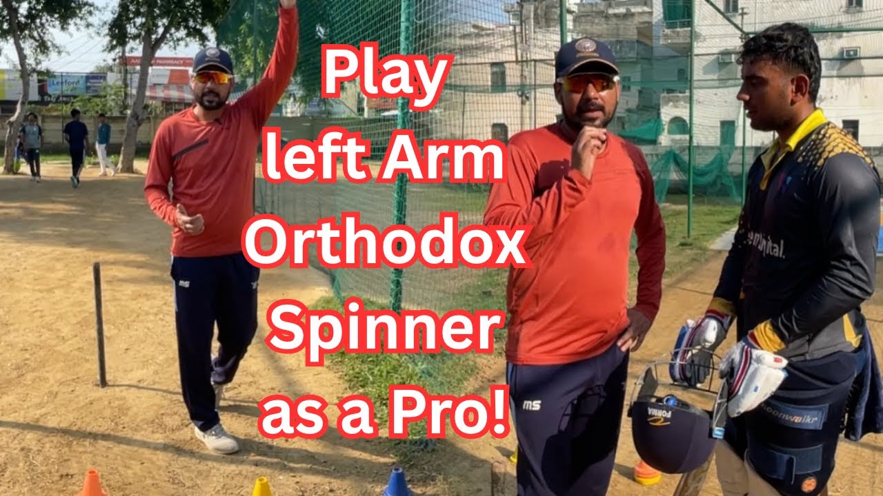 Vlog 44 || How to play Left Arm Orthodox spinner