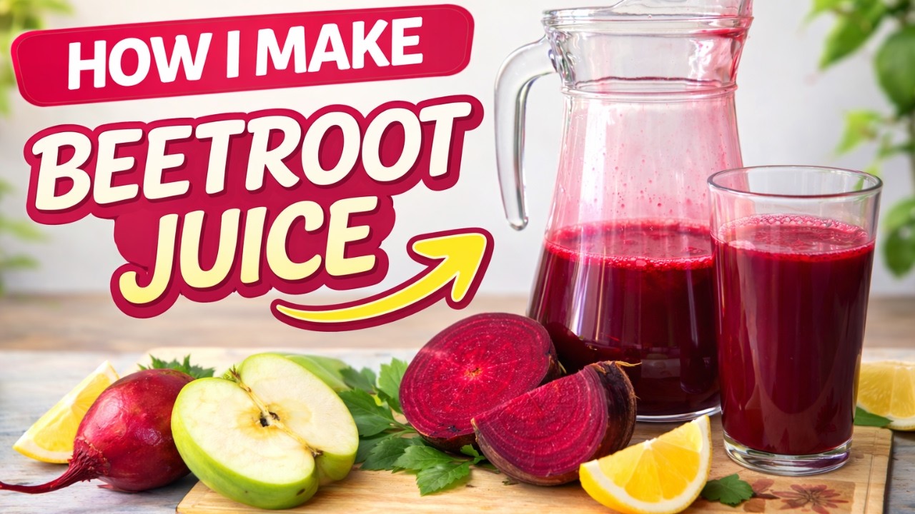 How I Make Beetroot Juice (Simple & Fresh)