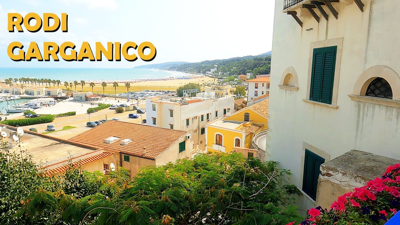 RODI GARGANICO ⛱️  Puglia, Italy ( walking tour in 4k ) 2022
