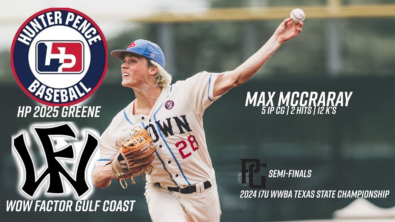Hunter Pence 2025 Greene-vs-Wow Factor GC Blanchard | Max McCraray 12K's!!!