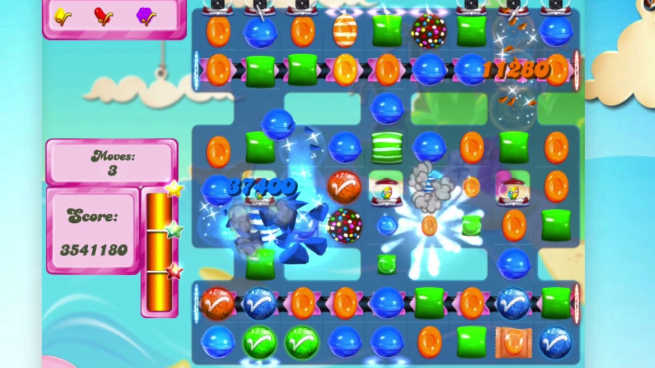 Candy Crush Saga Level 2687  500 MILLION POINTS!! AND GAME FREAKED OUT