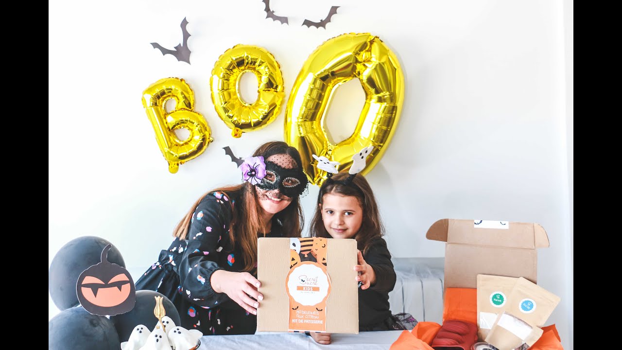 Box Halloween Secret Sucr&eacute; Kids - Activit&eacute; Culinaire pour enfants en Tunisie