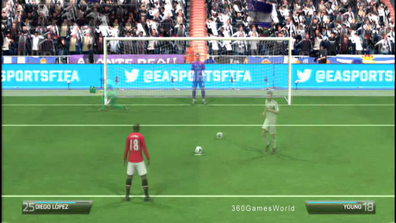 Fifa 14: Real Madrid Vs Manchester United PENALTY SHOOTOUT (HD)