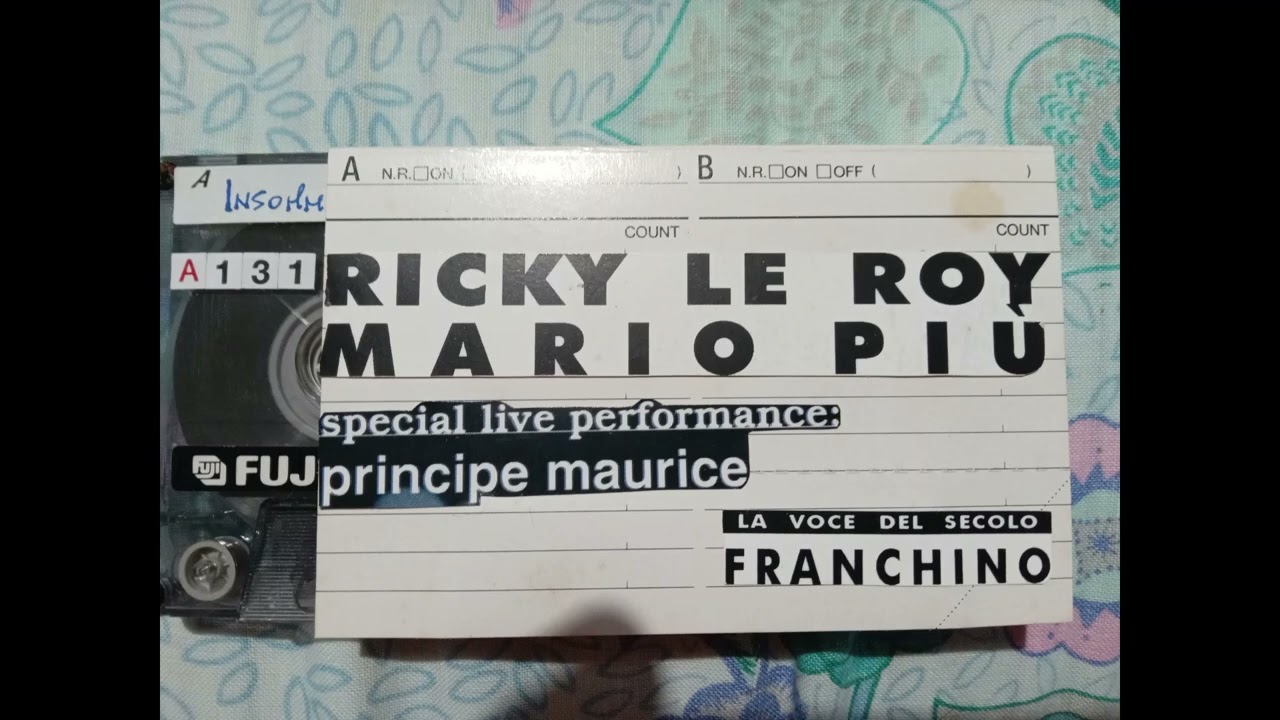 Insomnia - 18-09-99 - Ricky Le Roy - Mario Piu' - Principe Maurice - Franchino