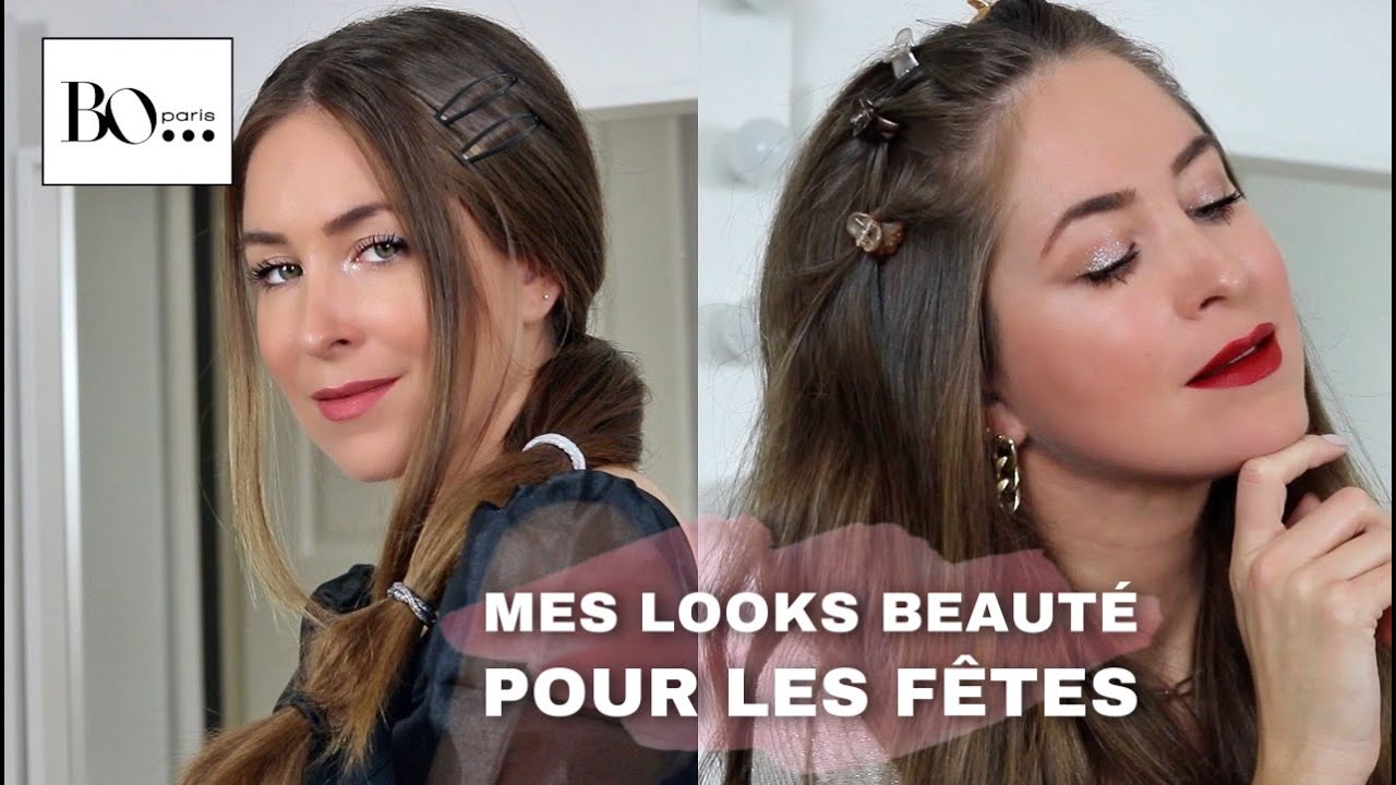 MES LOOKS BEAUTÉ POUR LES FÊTES BY LAURA MILOW // DÉCOUVERTE DES ACCESSOIRES CHEVEUX BO PARIS
