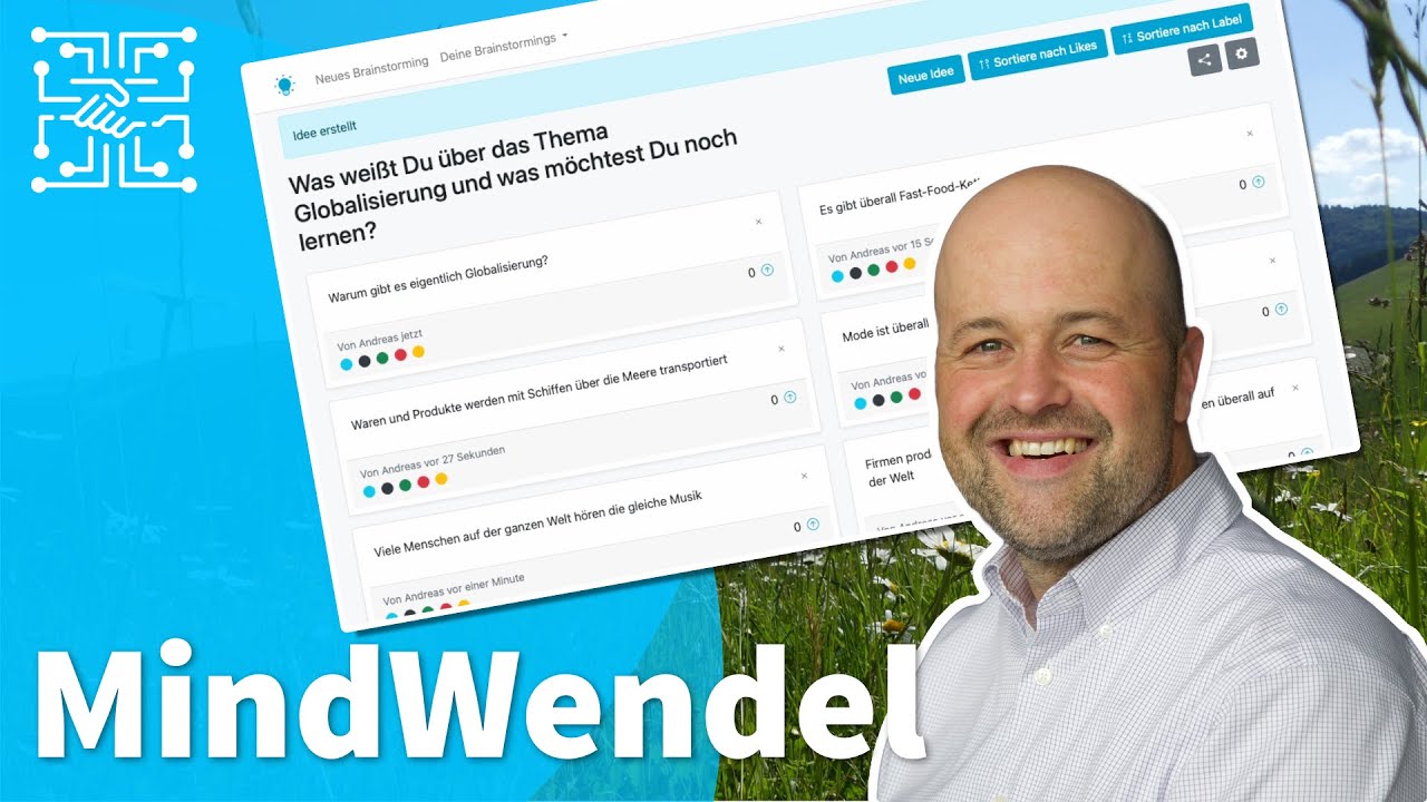 Ideen sammeln: Mindwendel (Anleitung) &ndash;&nbsp;Brainstorming